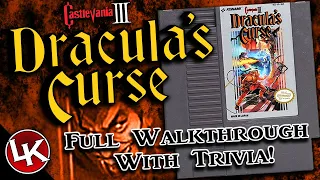 Castlevania III: Dracula's Curse | Full Walkthrough With Trivia (4K)