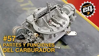 Partes y funciones del carburador #57 Temporada 2