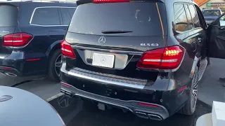 GLS 63 AMG Exhaust and COLD START🤪