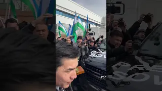 Так чемпиона мира встречают на Родине 🇺🇿 #ИсраилМадримов