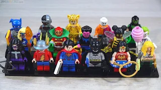 Build ⏩ LEGO DC Super Heroes collectible minifigures series (all 16)