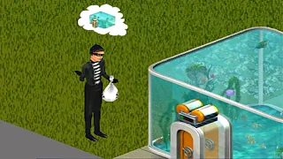 How I trapped the burglar in The Sims 1