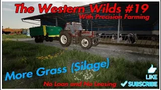 The Western Wilds #19 - More Grass (Silage) - Timelapse with Precision Farming - FS22 on PS4