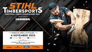 STIHL TIMBERSPORTS® 2023 Individual World Championship Livestream (German commentary)