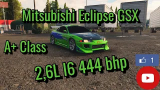 NFS Unbound Mitsubishi Eclipse GSX best Tuning Setup A+ Class