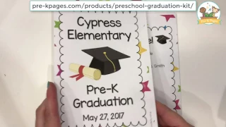 Printable Preschool Graduation Program