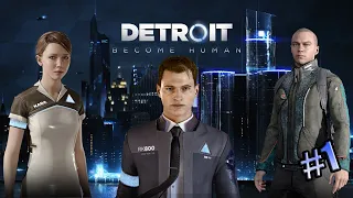 Detroit: Become Human #1 - A Detroiti kaland kezdete! (végigjátszás)