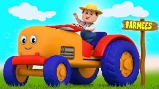 Tractor Song | Vehicles Song For Kids | Kindergarten Nursery Rhymes For Babies by Farmees