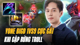 BỊ RỪNG RA MID TROLL NHƯNG DỊ NHÂN BIGD VẪN 1v9 FARM GẦN 30 MẠNG THEO PHONG CÁCH YONE KHÔNG SỐ LÙI