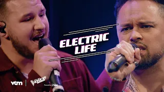 Jordy vs. Sonny - 'Electric Life' | Battles | The Voice Comeback Stage | VTM GO