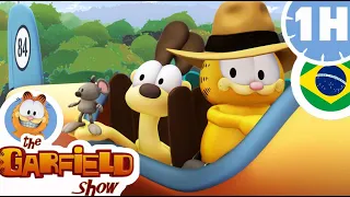 🌍Garfield quase perde Odie!🌍- Compilação HD