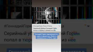 Внимание. Геннадий Горин это Алфавитный Убийца