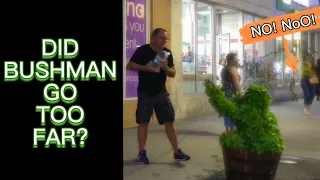 Bushman Prank: Did He Go Too Far?         😅🤣 Funny Reactions!