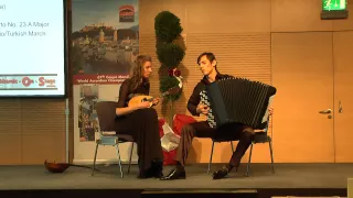 Mikhalev Pavel, Zhebrovskaia Antonina, duo Fantazy, Salzburg Coupe 2014, Mozart prize