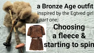 Making a Bronze Age Egtved Outfit: part one