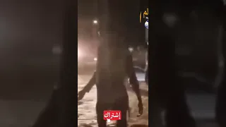 شاهد ❌ العالم مصدوم طوفان كالجبال يفاجئ الناس في إيران