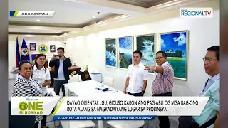 One Mindanao: Davao Oriental LGU, giduso karon ang pag-abli og mga bag-ong rota