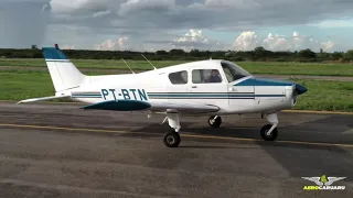 AeroCaruaru | Decolagem do Beechcraft Musketeer + Bônus Helicóptero EC130B4 [SNRU/CAU]