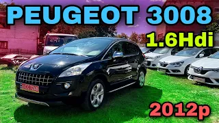 Peugeot 3008 1.6Hdi з Європи. Авто з Європи 🛑АВТОМОБІЛЬ ПРОДАНО🛑