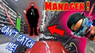 Rc car vs MANAGER Chase in n out troll prank!!!