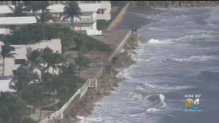 Nicole brings miles of beach erosion to Florida