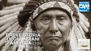 Breve storia degli Indiani d'America (1/3)