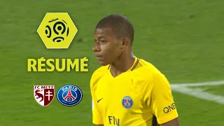 FC Metz - Paris Saint-Germain (1-5) - Résumé - (FCM - PSG) / 2017-18