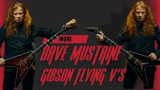 New Dave Mustaine Gibson Flying V's...AGAIN