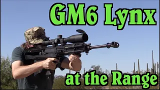 GM6 Lynx .50 BMG Bullpup at the Range