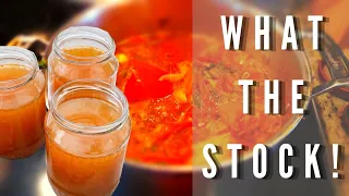HOW TO MAKE AN AWESOME STOCK FROM LOBSTER BODY | LOBSTER STOCK
