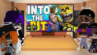 Aftons Reacts to Into the Pit (Fnaf, Gacha Club)