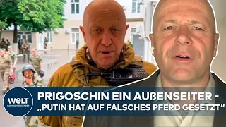 PUTSCH GEGEN PUTIN: Prigoschin isoliert - Warum Wagner-Aufstand kaum eine Chance hat | WELT Analyse