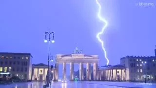 Gewitter in Berlin  Schweres Unwetter in der Hauptstadt und Umgebung