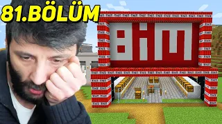 Üzgünüm! Anayasaya Göre PATLAMASI LAZIMDI 😥  MİNECRAFT (2023) 81.Bölüm