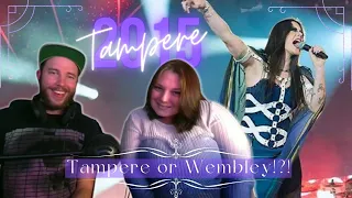 NIGHTWISH - Yours is an Empty Hope - Tampere & Wembley Back-to-Back Reactions!!!