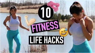 10 FITNESS LIFE HACKS | Workout, Health & Motivation Tips