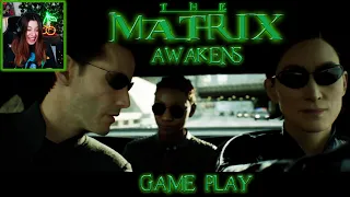 Matrix Awakens Game Play ps5 / the special effect on unreal engine, is chef's kiss :*)
