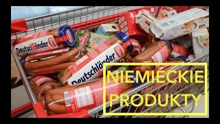 NIEMIECKIE PRODUKTY - co dziwnego jedzą Niemcy?