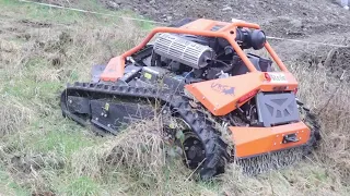 Stella Robot Flail Mower - The Ultimate Machine for Removal of Overgrowth