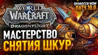 СНЯТИЕ ШКУР ДФ WOW DRAGONFLIGHT ПАТЧ 10.0 ПОДРОБНЫЙ ГАЙД ПРОФЕССИИ ВОВ ДРАГОНФЛАЙ