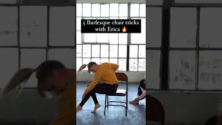 Free Burlesque Workshop | Learn 5 Chair Dance Moves with Erica