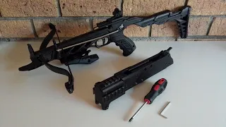 Installing the CrossTactics Rapid Fire Magazine onto the Alligator Tactical Crossbow