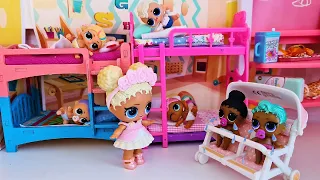 THESE WON'T FIT! Dolls LOL LOL surprise! Kids in kindergarten lol cartoons Darinelka