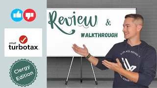 TurboTax review and walkthrough-Clergy Edition: 2024 for 2023 tax return preparation