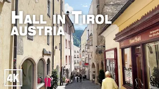 Hall in Tirol AUSTRIA 2023 • 4K 60 fps HDR ASMR
