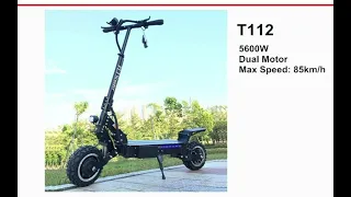 FLJ T113 Upgrade 60V/3200W Electric Scooter with Dual Motor