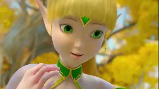 Dragon Nest Throne of Elves Animated Movie Dubbed IN Hindi #animartion part 2