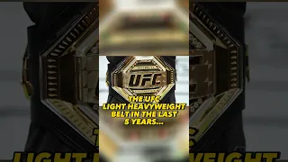 The UFC Light Heavyweight Belt In The Last 5 Years… (2018-2023)