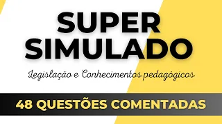 48 QUESTÕES DE CONHECIMENTOS PEDAGÓGICOS