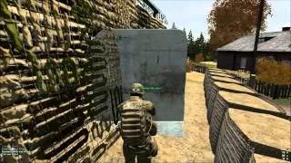 Tutorial - ArmA 2 - Wasteland Chernarus - How to build a base - Bor